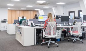 love Your Workspace, posture people, office, furniture, case study, Brighton, 2018, Reason Global, Herman Miller, Office Furniture