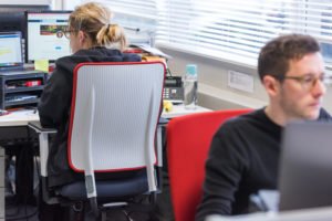 love Your Workspace, Wired Sussex, office, furniture, case study, office design, office chairs, furniture Brighton, 2018