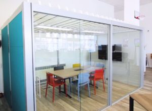 Cell pod, net natives, free standing meeting pods, Love Your Workspace, Brighton