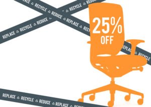 furniture recycling Brighton, office chair discounts, recycled office furniture