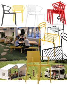 outdoor office furniture, rooftop office, commercial furniture, hard wearing, outdoor, brighton