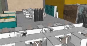 3d space planning, office design, interior, office furniture, how much space