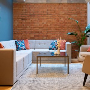 Reception sofa