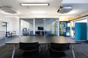 Meeting room table and chairs by Love Your Workspace, we supply beautiful office furniture