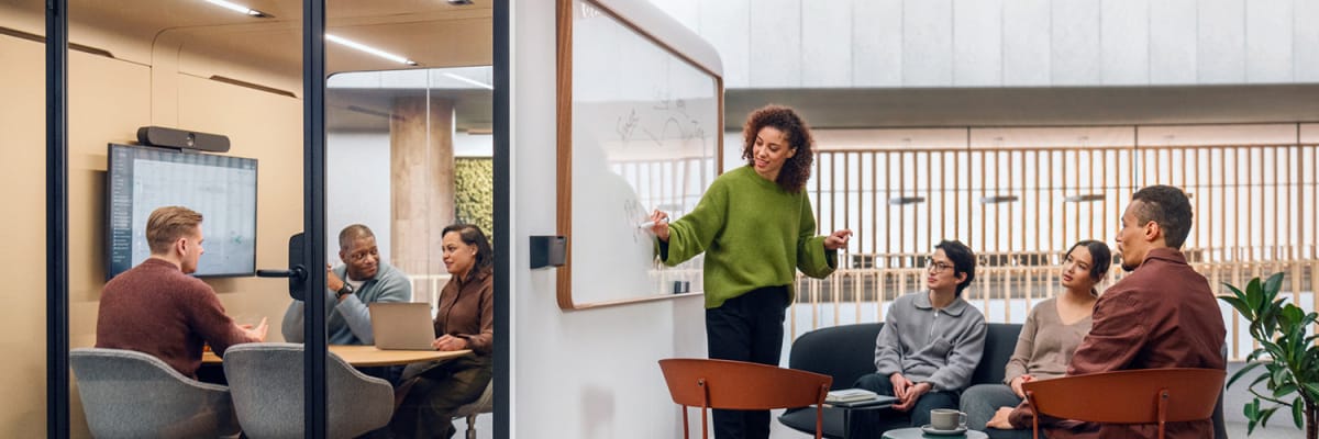 Meeting Pod by Love Your Workspace, we supply beautiful office furniture