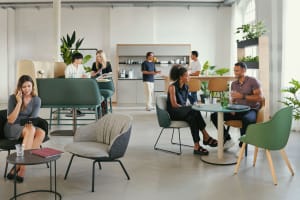 Sedus Freestanding office kitchen and breakout area