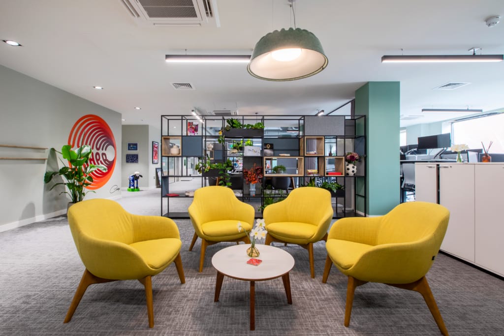 Office refurbishment project in Brighton Sussex by Love Your Workspace